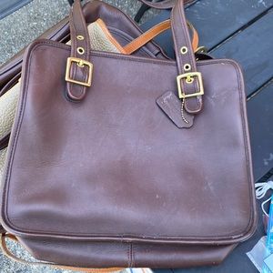 Coach brown purse